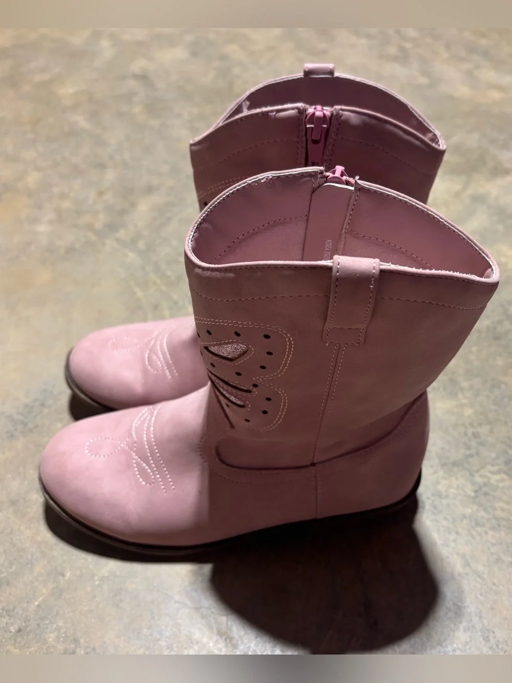 Gymboree Pink Western-Style Kids Boots